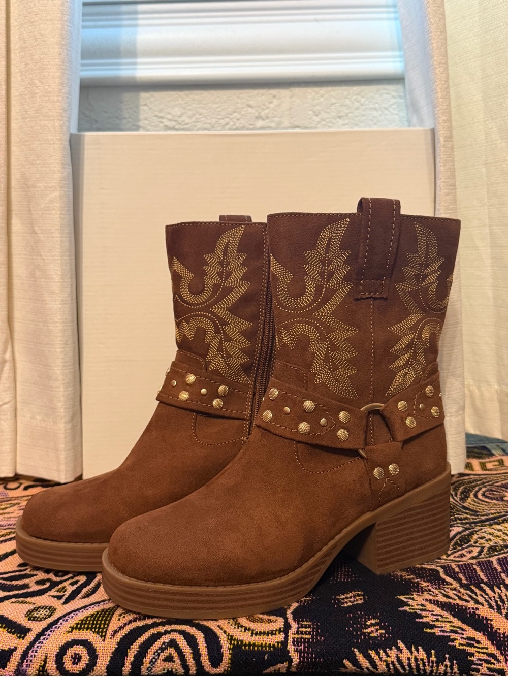 Sun + Stone "Norahh" / "Norahhf" Moto Booties
